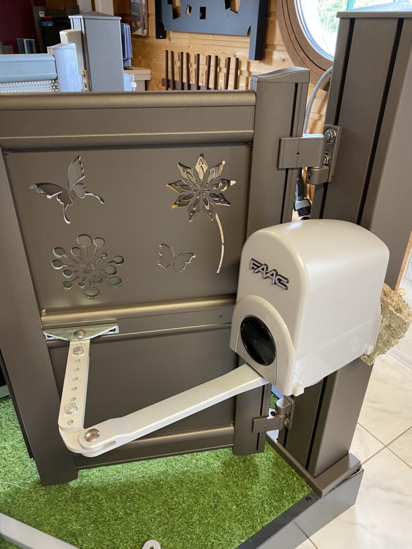 Motorisation de portail battant