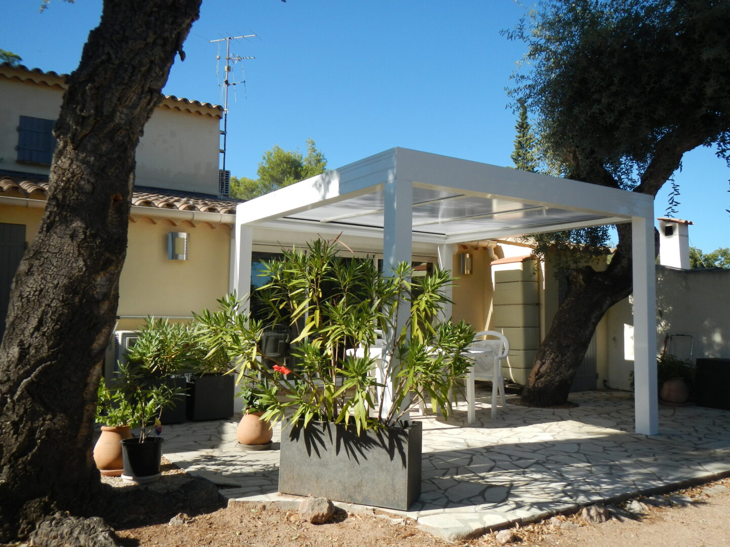 photo d'une pergola sans screen